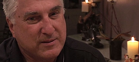 Billy's father Jim Pappas at his Maryland home.